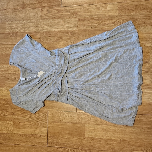 Pinkblush Dresses & Skirts - NWT Pinkblush gray surplice dress sz small